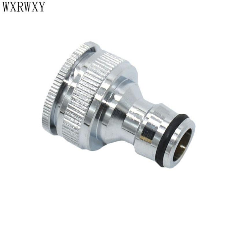 

Watering Equipments Brass Connector 1/2 3/4 Female Garden Tap Fittings The Faucet Water Gun Adapter Copper 1pcs, Yellow