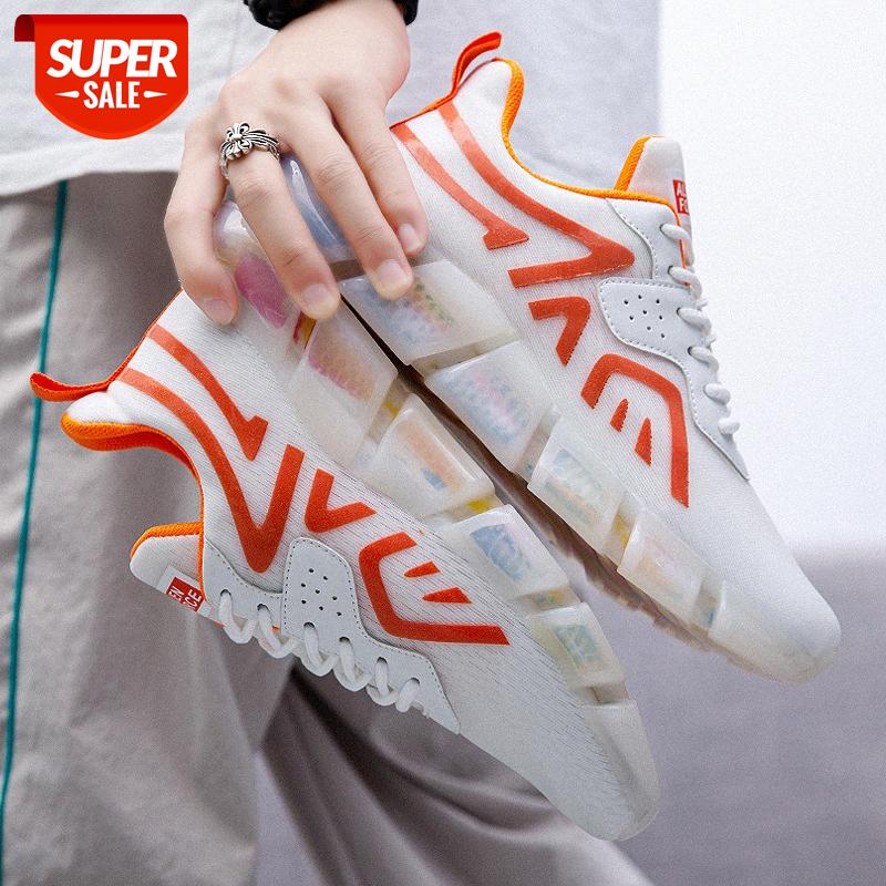 

summer breathable fish shreds popcorn sports running shoes fashion trend comfortable casual men's #ef5v