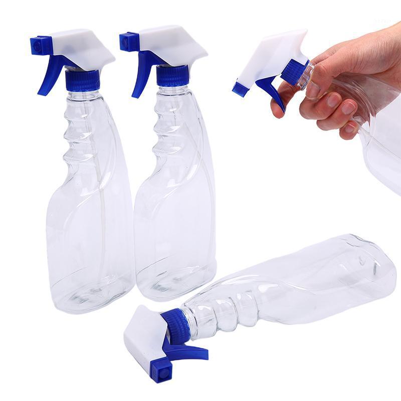 

Storage Bottles & Jars 500ml Empty Spray Bottle Transparent Plastic Liquid Dispenser Shampoo Hairdressing Hair Applicator Moisture Mist