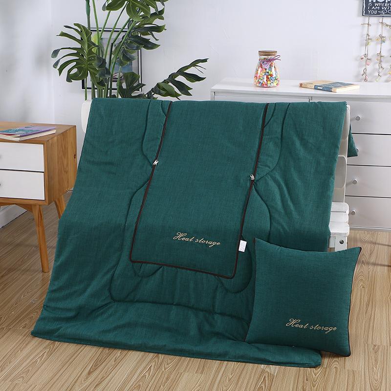 

Cushion/Decorative Pillow Dual-use Fine Linen Throw Quilt Office Household Travel Noon Break Sofa Cushion Gift Pillows Quilts Decorativos