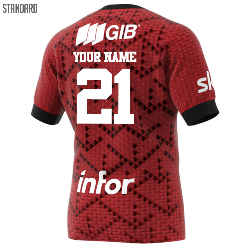 

2021 Crusaders Super Rugby Home Jersey Zealand super Blues Hurricanes Highlanders 2020 Rugby Jerseys shirts size S3xl5XL
