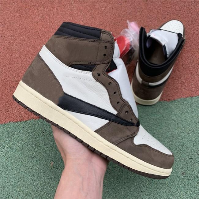 

Mens Shoes Jumpman 1 Retro High Travi Scot Women 1s HI OG CD4487-100 SAIL BLACK DARK MOCHA UNIVERSITY RED Running Top Sneakers Top