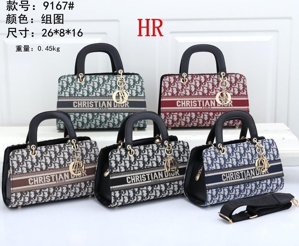 

100% quality LV LOUIS bag VITTON Splicing High capacity shopping bag classic shoulder bags clutch handbags leather cross, Red;black