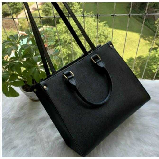 

Womens Shoulder Bags ONTHEGO Fashion Leather Designers Handbags Bag Purse Flower Ladies Tote Female HandBag