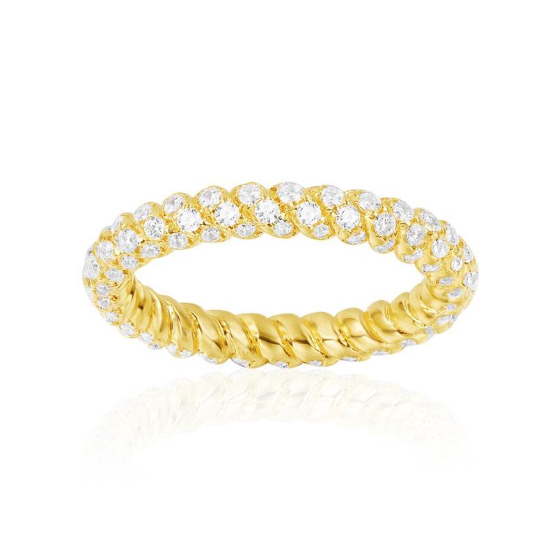 

Cluster Rings SLJELY 925 Sterling Silver Yellow Gold Color Baroque Style SOLEIL Finger Ring Micro Cubic Zirconia Stones Women Fine Jewelry