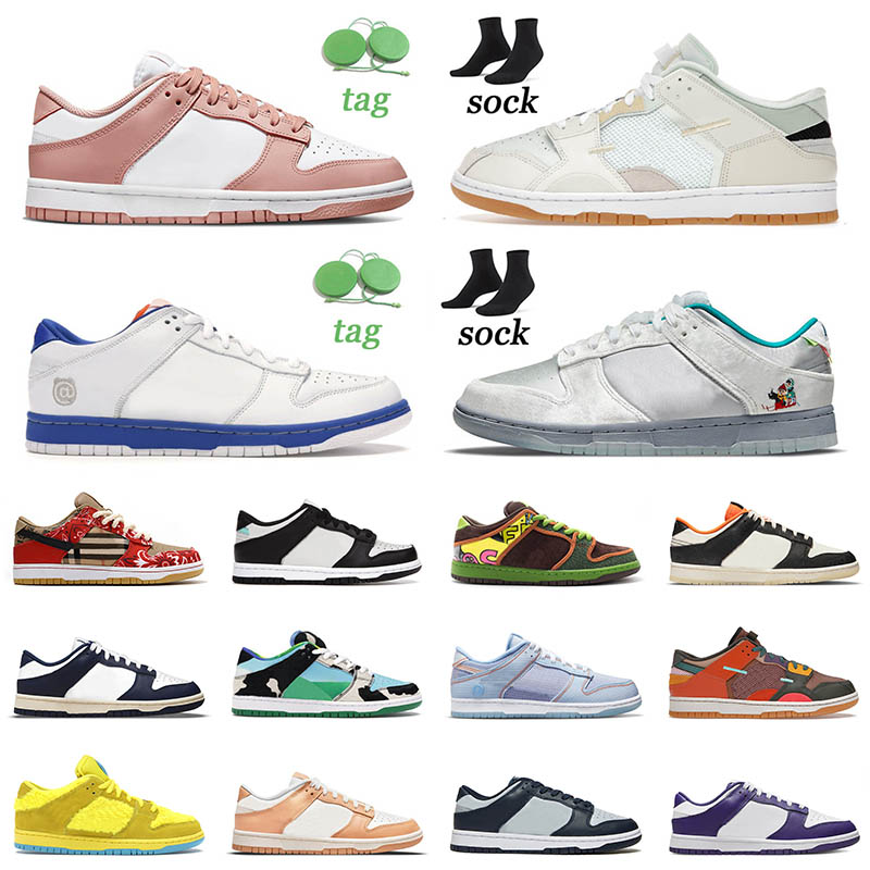 

Off Sb Dunks Casual Shoes Low Tops Black White UNC Dark Marina Blue Vintage Navy Scrap Sea Glass Brooklyn Zebra Archeo Pink Syracuse Women S