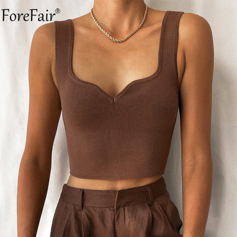 

v neck summer white crop women casual backless sleeveless basic t shirt y2k black khaki off shoulder tank, Black;white