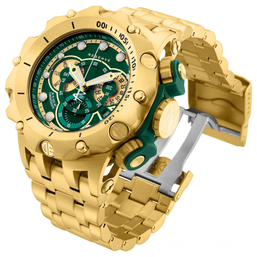 

Reserve Venom Mens Quartz Wirstwatch Stainless Steel Luminous Chronograph Invincible Luxury Watch Undefeated Invicto Reloj De Hombre For Dropshipping, Tool