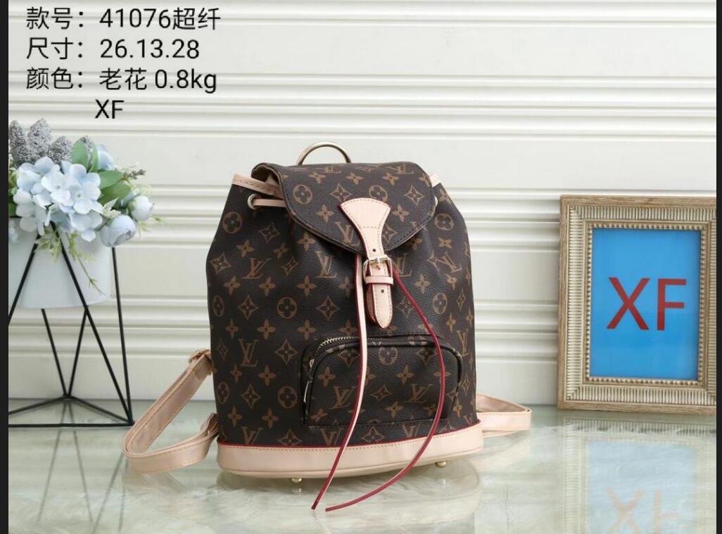 

LV LOUIS 1 VITTON Fashion Mens Womens Backpacks Designers handbag lady outdoor Travel Bags Luxurys School shoulder bags, Red;black