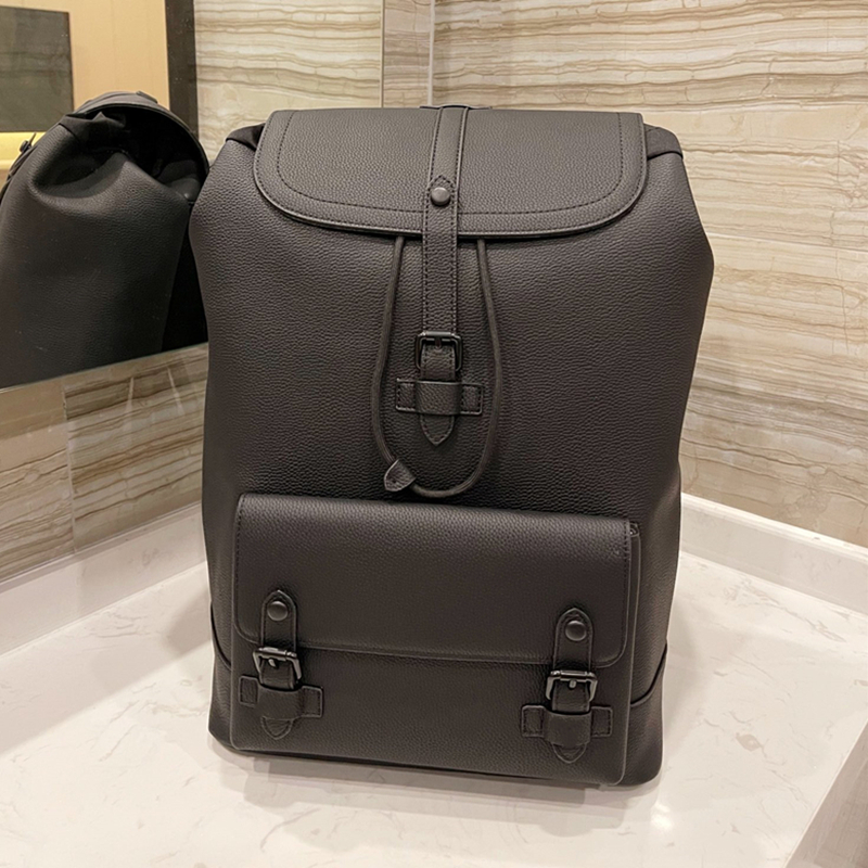 

Shoulder Bags Designe Backpack Handbag Computer package Bucket bag High-Quality Fashion Brand Genuine Leather size 30*45 cm With original box, Black