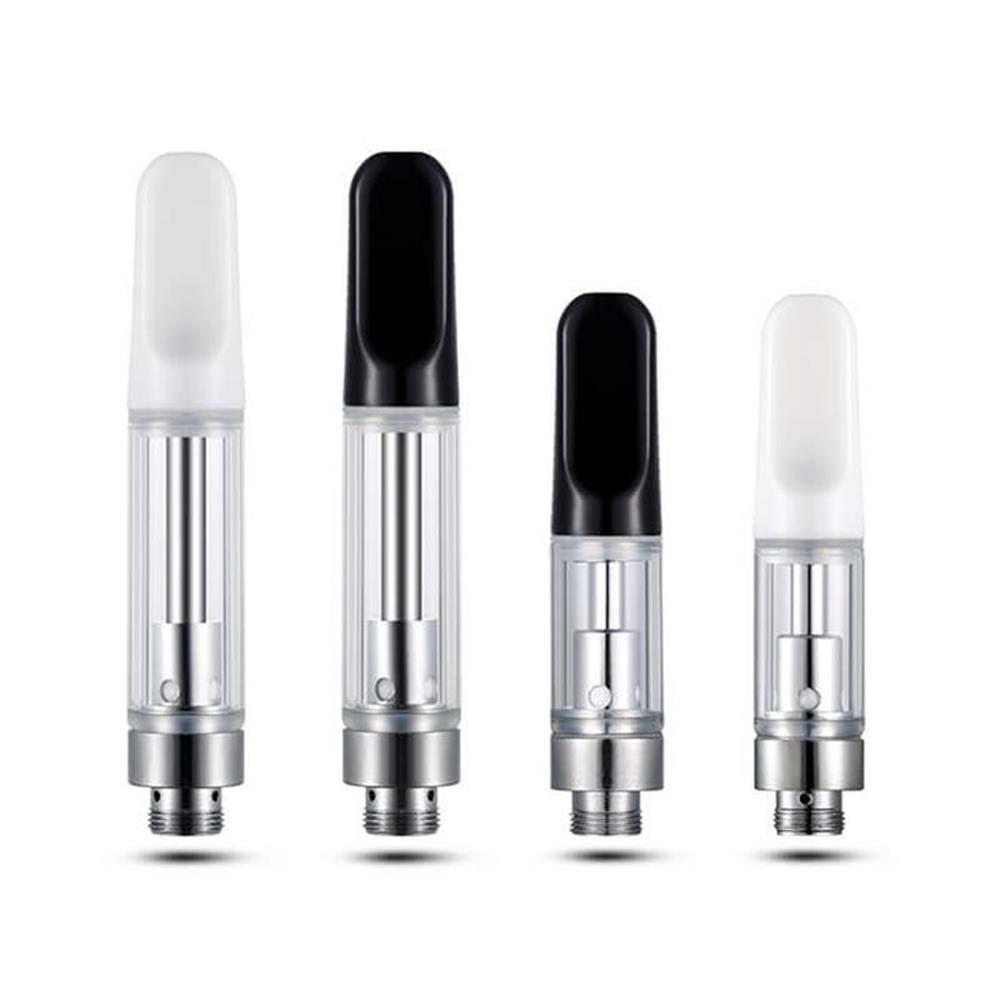 

2021 Newest 510 Metal Glass oil Cartridge G5 M6T Ceramic Atomizers Coil CC Carts OEM custom logo packaging TH2 TH205 Tank Thick Vaporizer