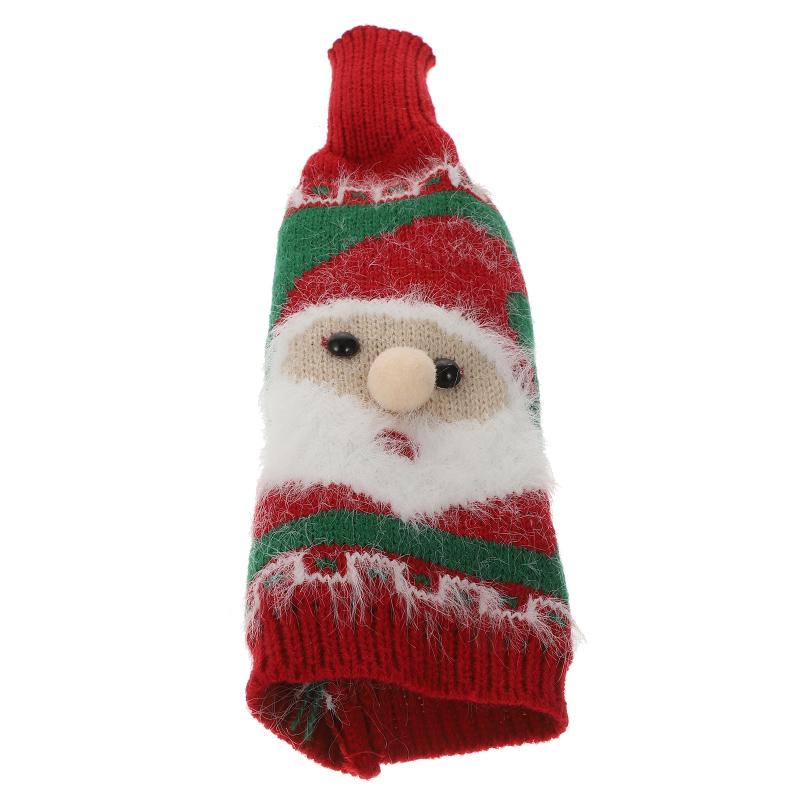 

Christmas Decorations 1pc Decorative Style Bottle Sleeve Adorable Protector