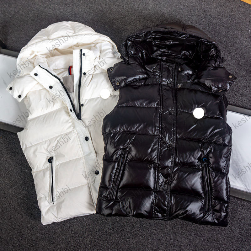 

Women Vest Coats Fashion Down Jacket Vests Casual Sleeveless Casual Hooded Jackets, White