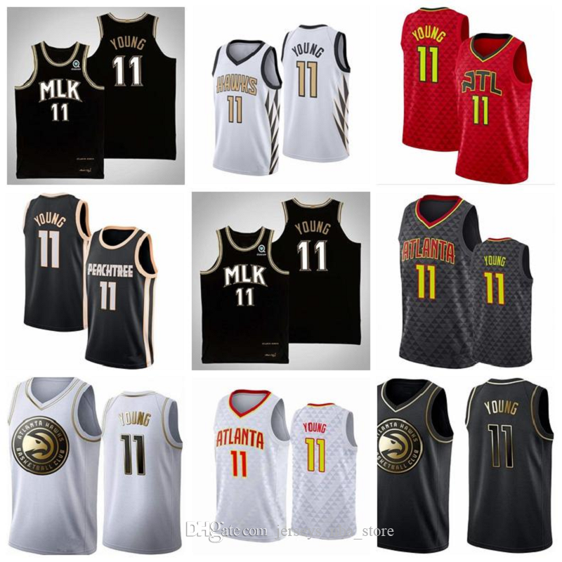 

Trae Young Atlanta Hawks Trae Young basketball jersey for a core player;Swing players sew and embroider basketball jerseys., Color1