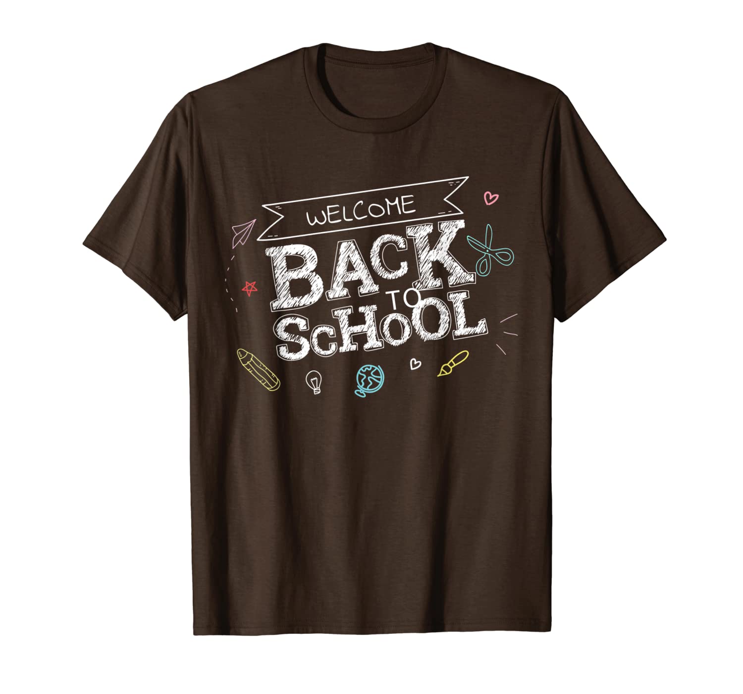 

welcome back to school tshirt funny teacher love gift t-shirt, White;black