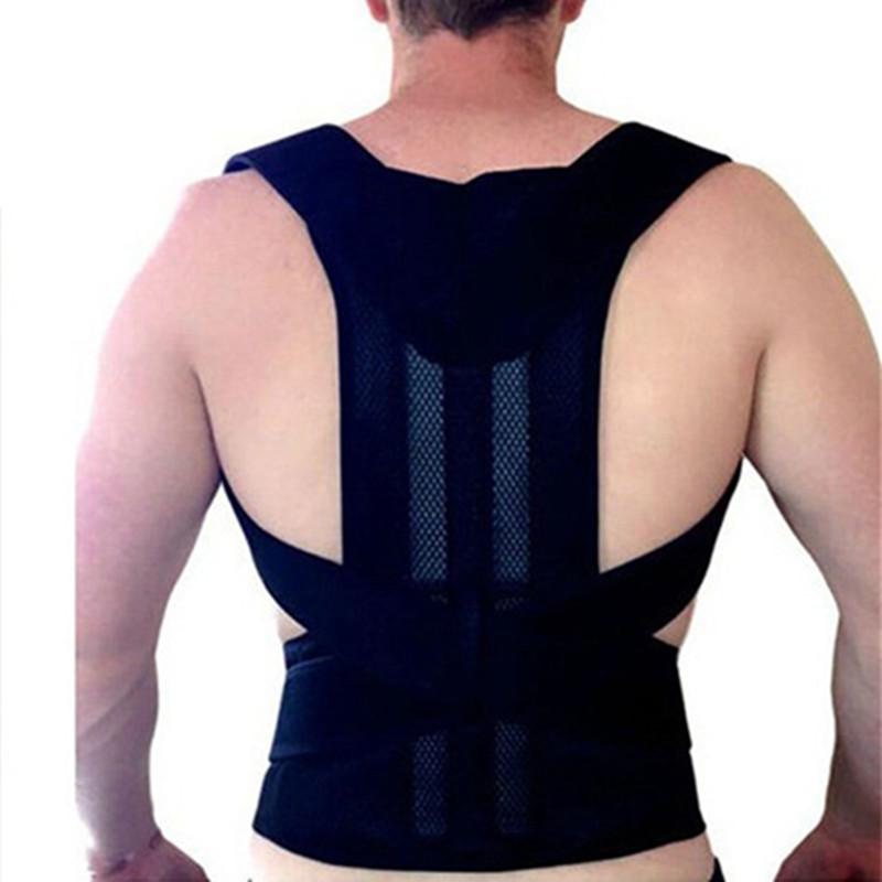 

Running Jerseys 2021 Back Posture Corrector Shapewear Men/women Shoulder Protection Humpback Spine Adjustable Correction Tops, Red
