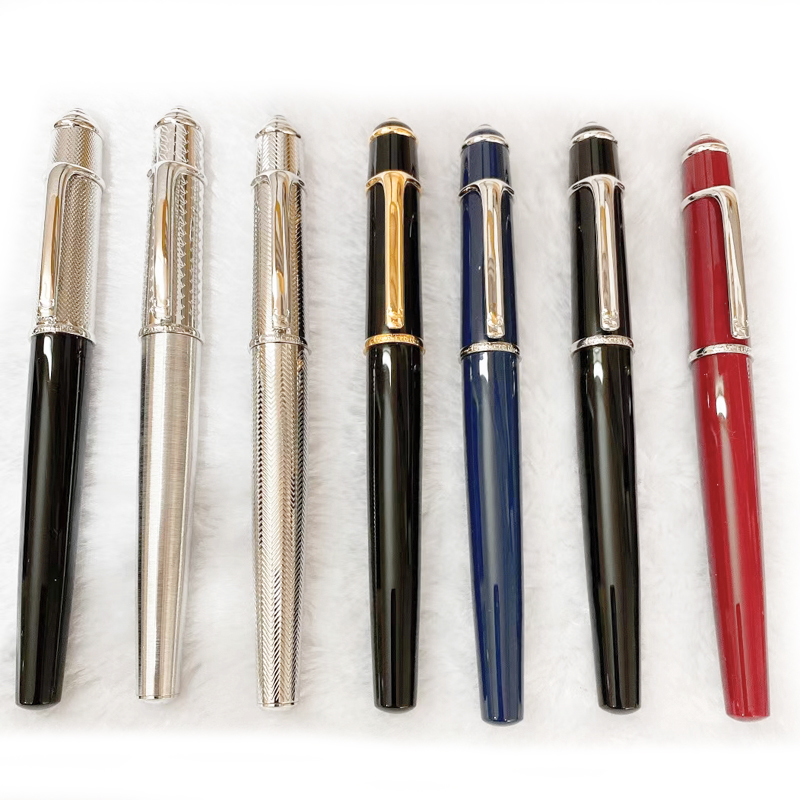 

PURE PEARL Classic Series Luxury Ballpoint pen High quality Golden/Silver Clip stationery office school supplies Writing Smooth and Gift box