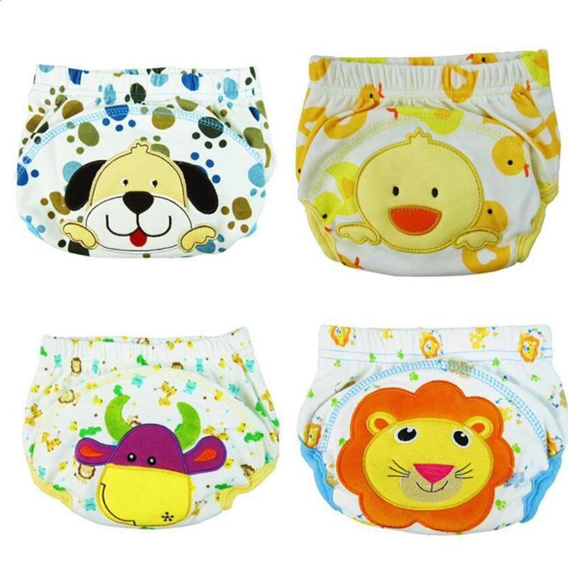 

Cloth Diapers 20PCS Reusable Infant Child Underpants Underwear Cowards Wholesale Inwrought Toddler Baby Potty Training Pants