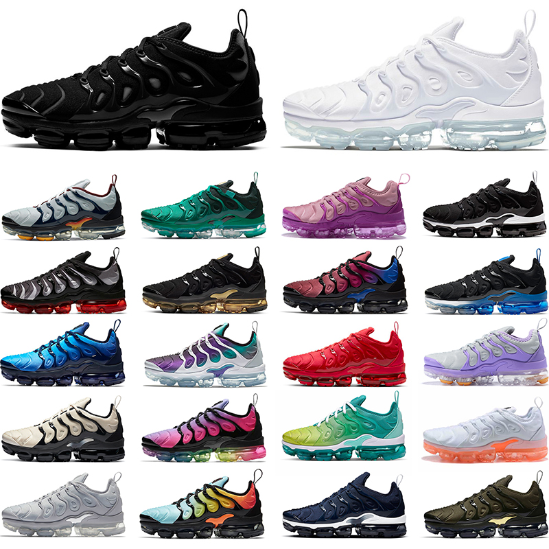 

Designer TN Plus Running Shoes Chaussures Atlanta Black Royal Pure Platinum Triple White DMP Mens Womens Trainers Outdoors Sneakers Size 36-47, #31 36-40