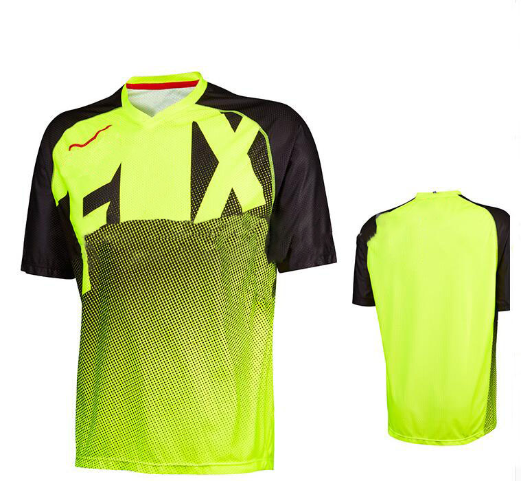 

2021 off-road motorcycle locomotive FX riding downhill short-sleeved mountain bike polyester quick-drying T-shirt can be customized