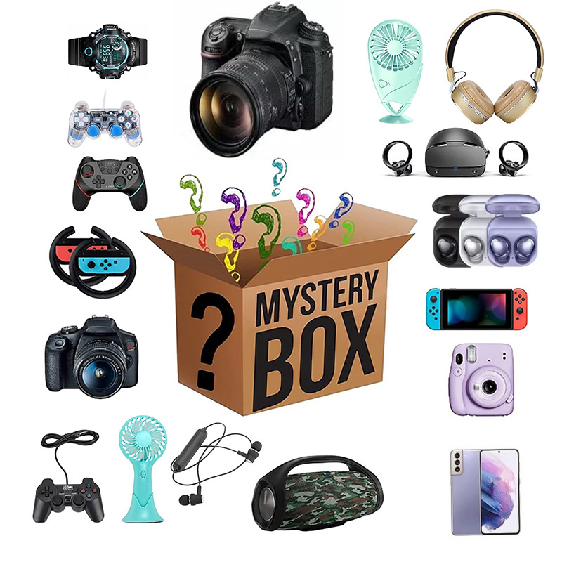 

Mystery Box Favor 100% Surprise Gift Premium Electronic Product Boutique Random Item Lucky Gift Boxes Christmas Gifts