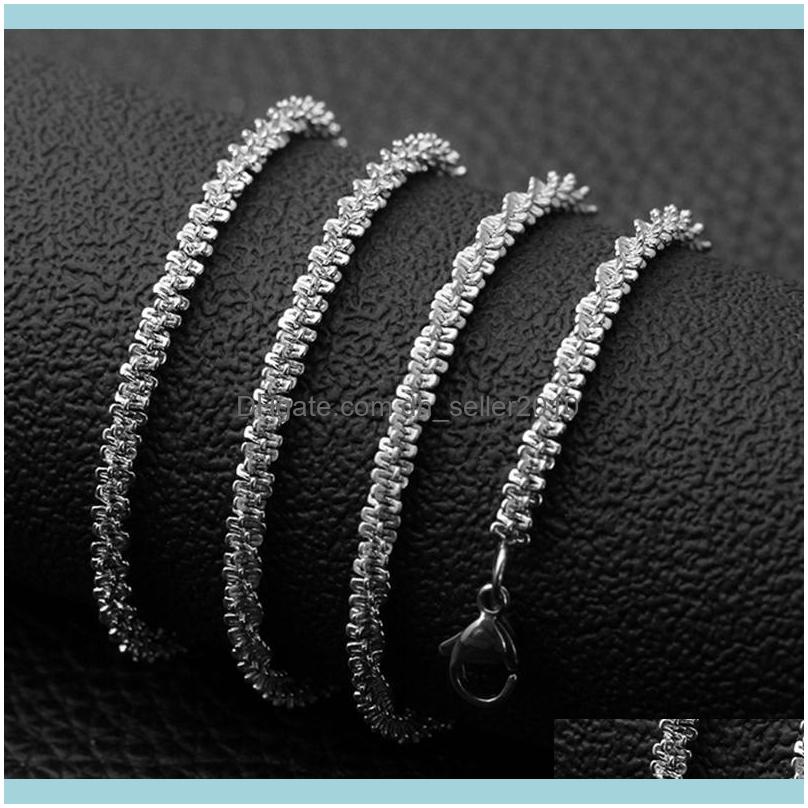 

& Pendants Jewelryheavy 3.4Mm Cauliflower Chain Necklaces For Women Christmas Gift Korean Aessories High Quality Stainless Stee Jewelry Chai