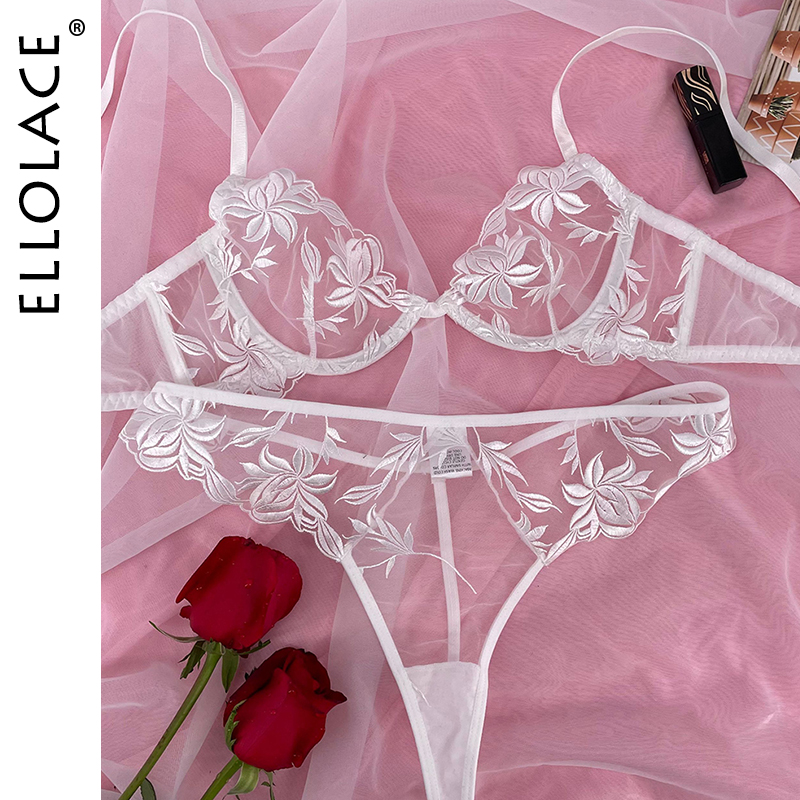 

Womens Underwear Sexy Lingerie Underwear Set Erotic Lingerie Set White Sexy Bra Set Floral Transparent Sexy Lingerie, Red