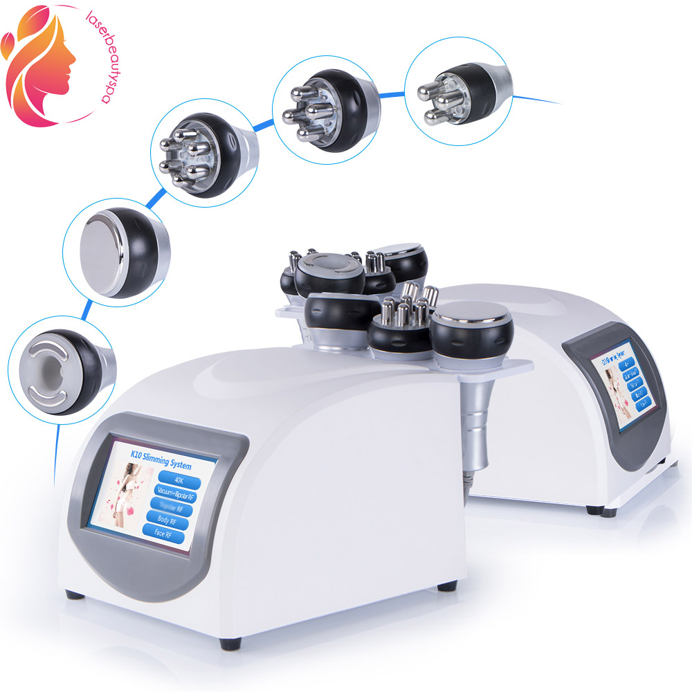 

5 in1 Ultrasonic Cavitation Vacuum Multipolar Tripolar RF Slimming Cellulite Machine
