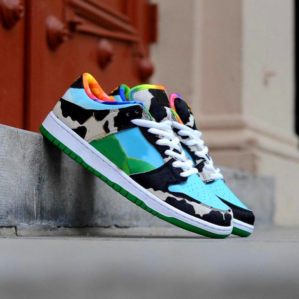 

SB Low Chunky dunky Running Shoes StrangeLove CNY Sports Men Women Strawberry Cough Orange Bear Safari Skateboards Grateful Dead Sashiko with half With Box