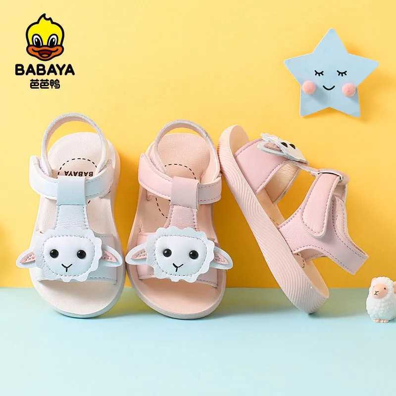

Babaya Children Sandals Girls Breathable Casual Shoes 2021 Summer New Cartoon Kids Beach Sandals Toddler Shoes Baby Girl Shoes C0602, White