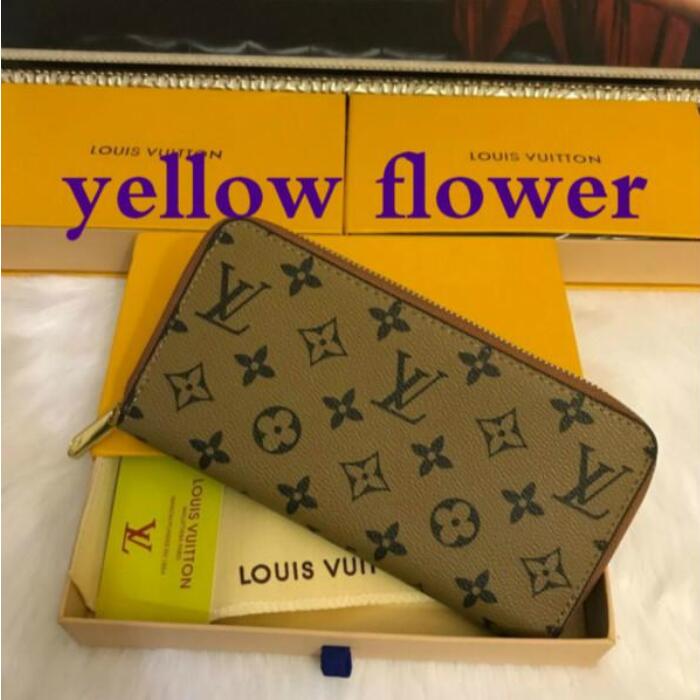 

louis vutton Single zipper WALLET the most stylish way to carry around money, cards and coins men leather purse card holder long business, women wallets mens fashion