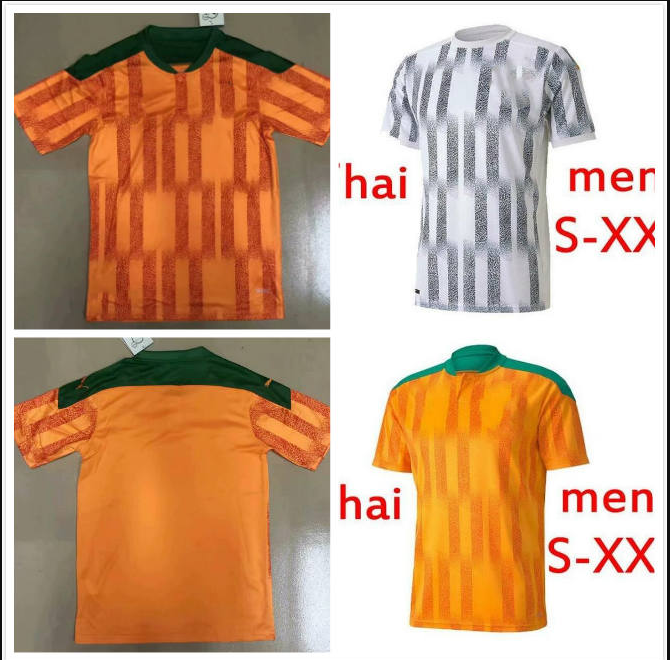 

Cote d Ivoire national team Soccer Jerseys ivory coast DROGBA KESSIE ZAHA CORNET MEN homme Maillot de foot football man Uniforms 2021 1646, Grey