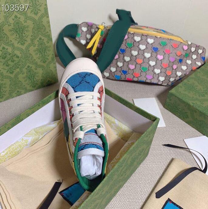 

Kids Lace-Up Letters designer Sneakers high upper Boy Girls famous Real leather famous children casual shoes luxury high-top boots size: 26-35, Shipping pay