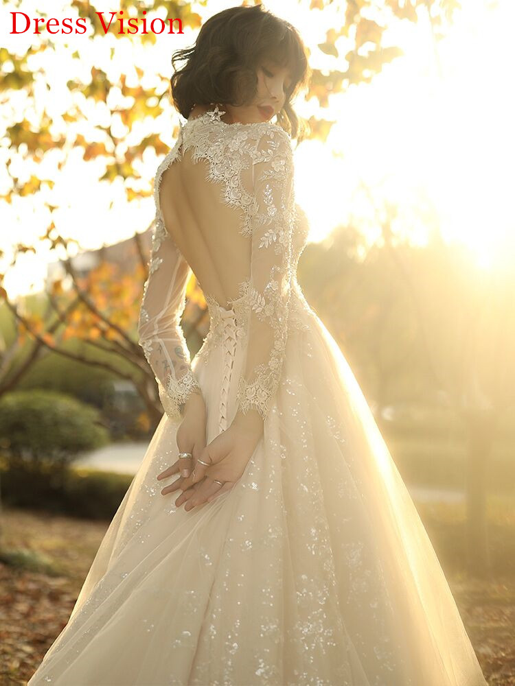 

Robe De Mariee Vestido Boho Wedding Dress Beading Longue Wedding Dress Robe De Soiree Bride To Be, White