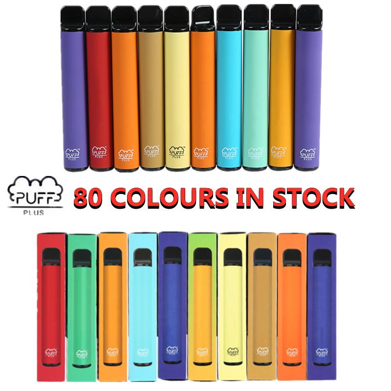 

Puff bar Plus 800 puffs Disposable Vapes cigarette 80 colors Pod Cartridge 550mAh Battery 3.2mL Pre-Filled Vape pen Pods Stick Portable Vaporizer, Mix leave your m essage(mix leave your m