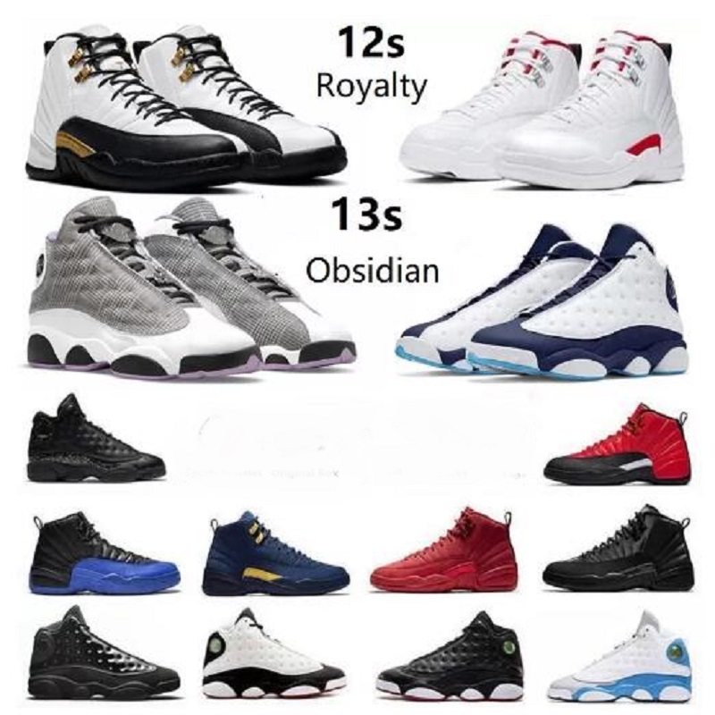 

Jumpman 13 Obsidian Royalty 12 mens basketball shoes 13s Houndstooth Del Sol Court Purple Red Flint 12s Reverse Flu Game Twist Royal trainers sports sneakers, # 30