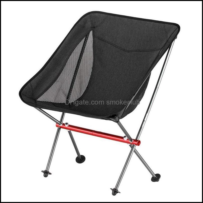 

Fishing Sports & Outdoorsfishing Aessories Cam Chairs Tralight Folding Chair Portable Compact For Outdoor Camp Beach Travel Picnic Hiking Li