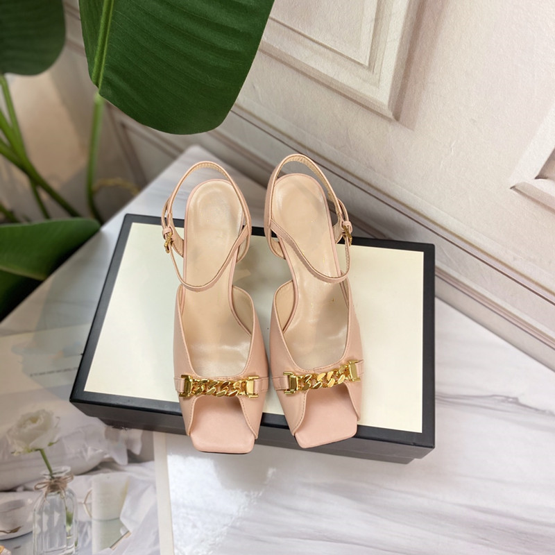 

Designer new fashion four seasons high-quality high-heeled shoes, women's sandals, pointed shoes, high-heeled sandals wholesale, Pink