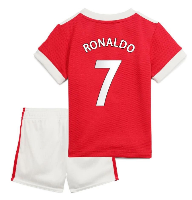 

Kids Kit Ronaldo SANCHO soccer jerseys for Home Red Away Blue RASHFORD POGBA B.FERNANDES utd DE GEA LINGARD Children's maillot foot football shirt 21 22