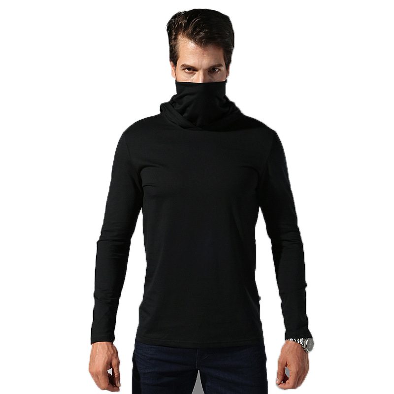 

Military Hoodies Mens Turtleneck Hoody Male Clothes Style Long-Sleeved Men Sweatshirt Fashion Casual Spring Autumn Brand 210518, Blue