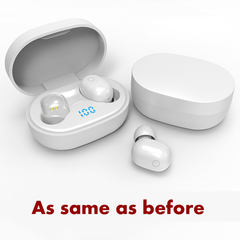 

Wireless Charging Earphones Earbuds Chip Transparency Metal Rename GPS Bluetooth Earphone Headphones Generation 2 3 In-Ear Detection For Cell Phone White, Option for extra fee
