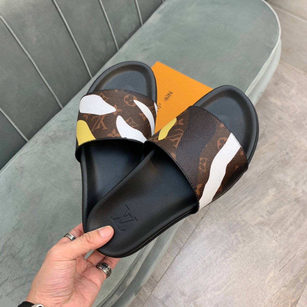 

Summer Mens Shoes Casual Luxury Brands Penny Loafers Genuine Leather Mens Sandals Half Slipper Slip on Driving Shoes Men Moccasins zlh, Black