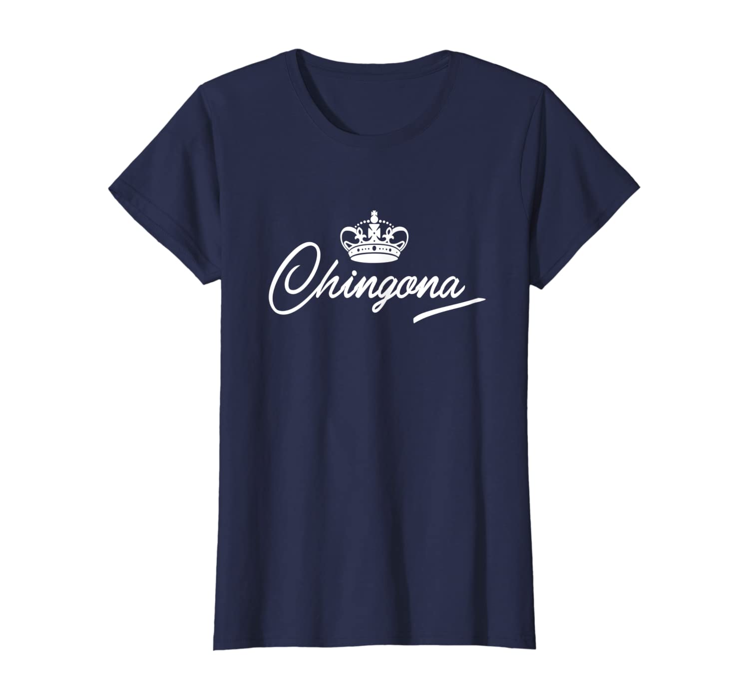 Womens Cute Chingona T-Shirt for Girls-image-699217309