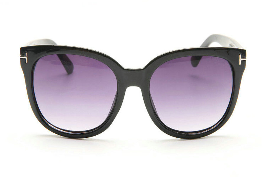 

2021 brand sunglasses male and female designers tom high quality fashion eye round metal super large retro UV400 tom TF211 5178 52 211