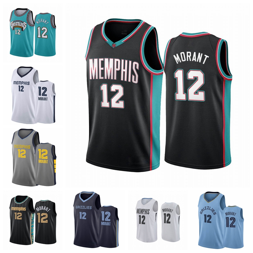 

MemphisGrizzliesMEN Ja Morant 2020-21 Black Basketball Jersey