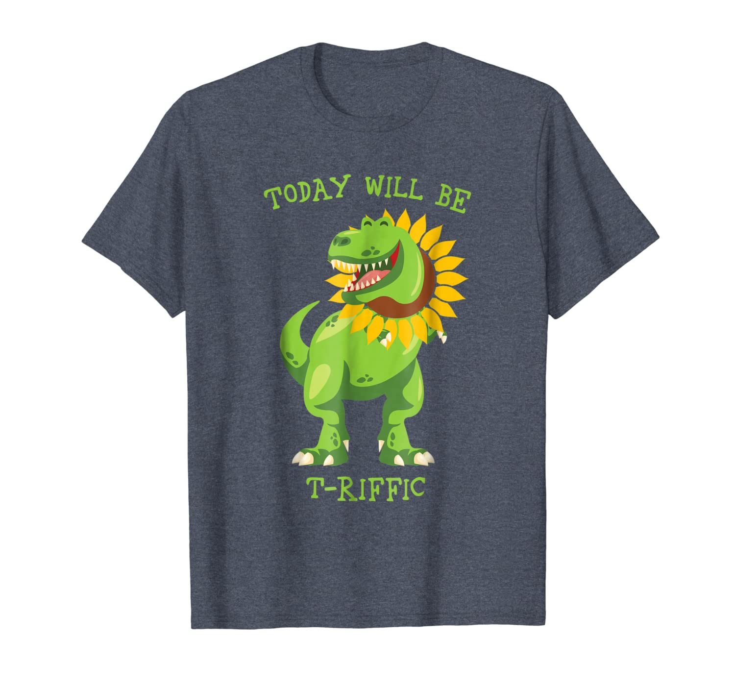 

today will be t-riffic dino shirt sunflower t rex shirt, White;black