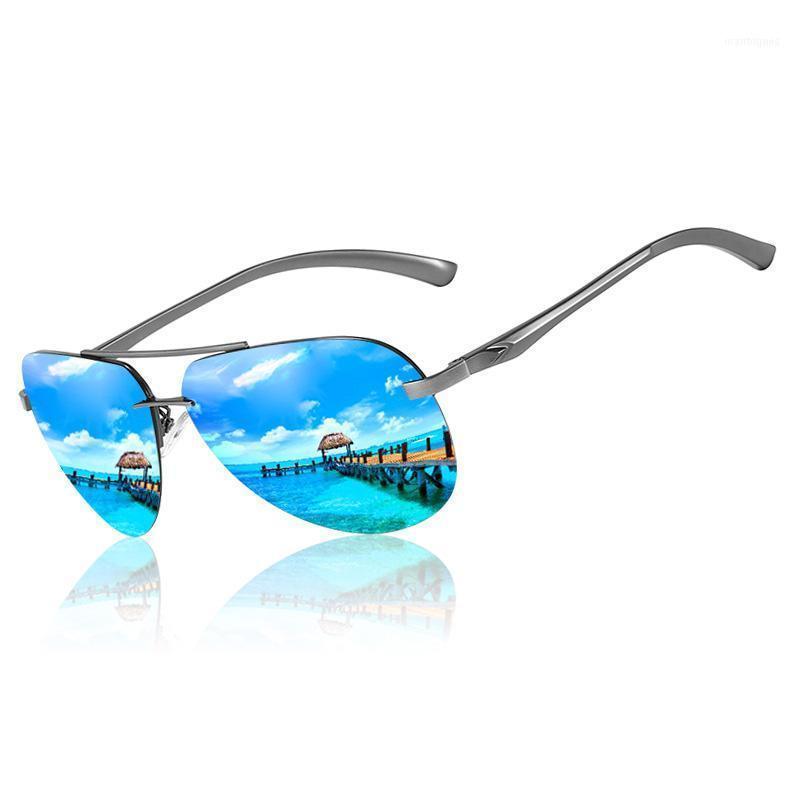 

Sunglasses 2021 Brand Men Aluminum Polarized UV400 Mirror Male Sun Glasses Women Men1