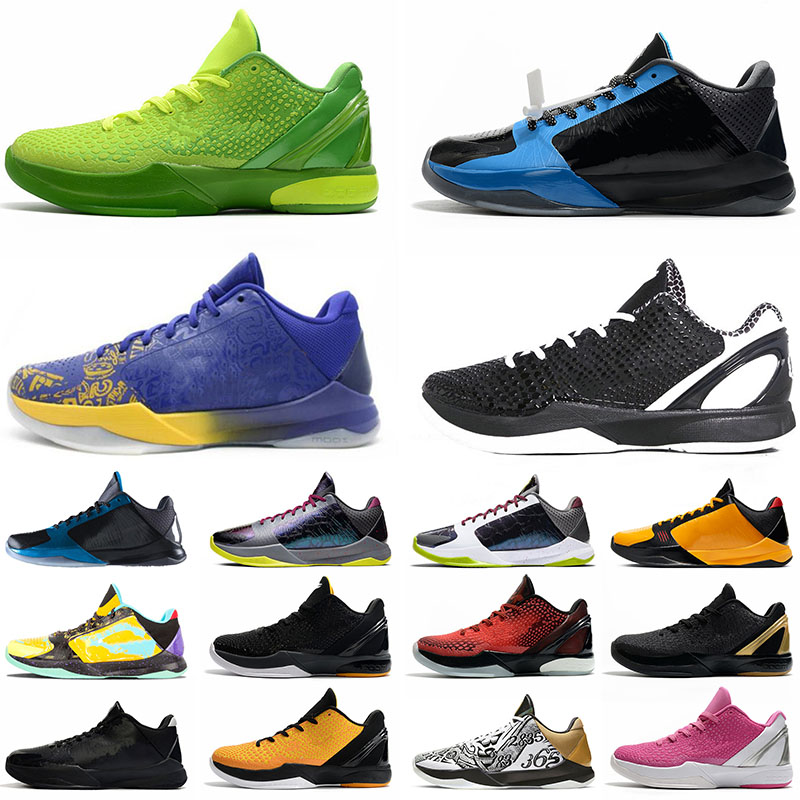 

Top High Quality Protro Mamba Zoom 5 6 Mens Basketball Shoes What If Lakers Bruce Lee Big Stage Chaos Prelude Metallic Gold Rings Men Sports Sneakers