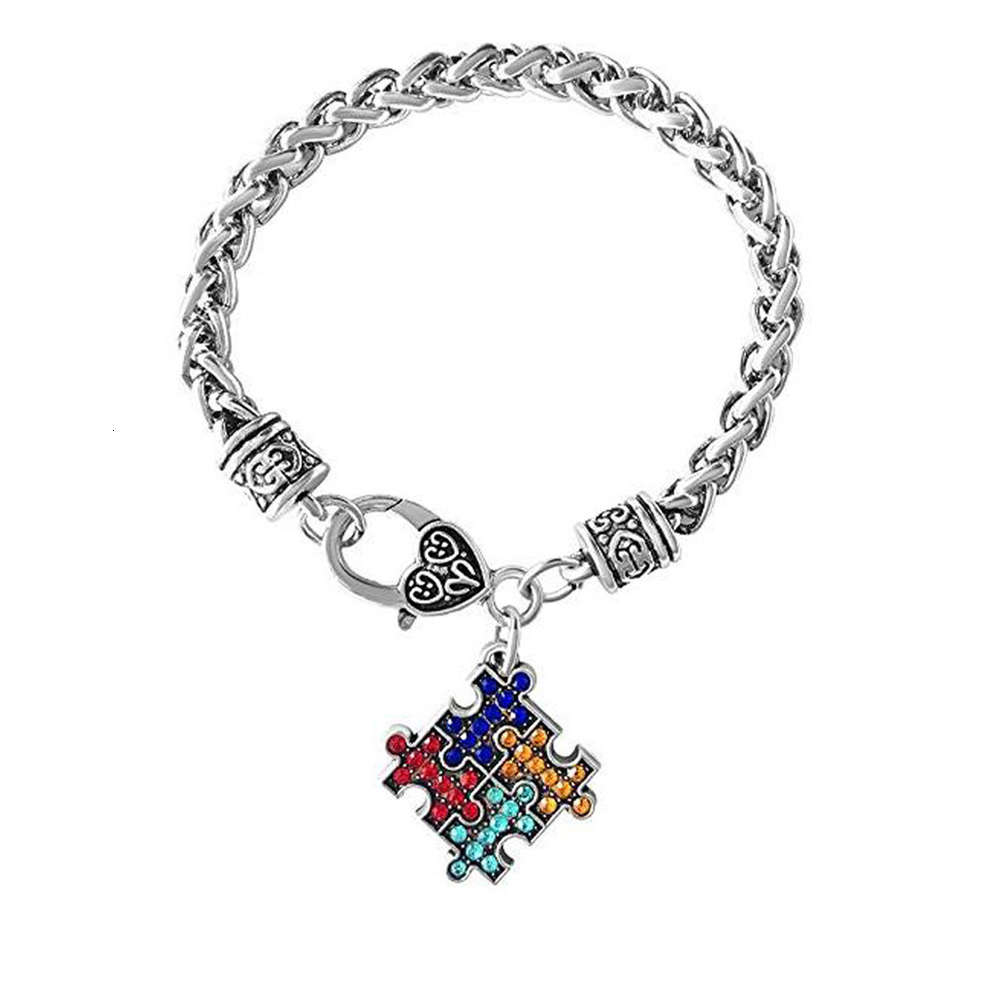 

Diamond inlaid twist THICK BRACELET, Golden;silver