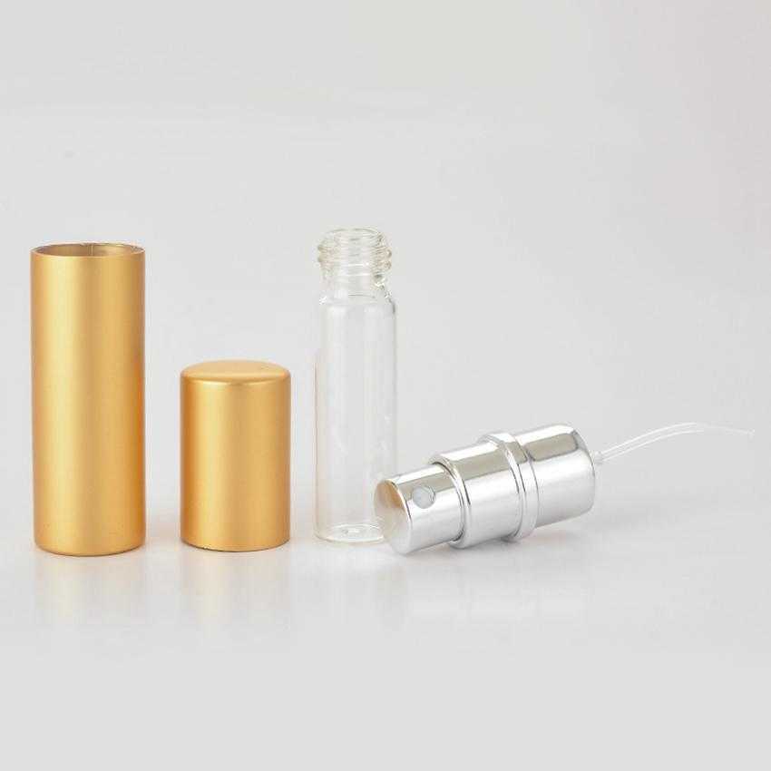 5ml Perfume Bottle Atomizer Fragrance Glass Scent-bottle Travel Refillable Makeup Spray Bottles Party Favor CYZ2970